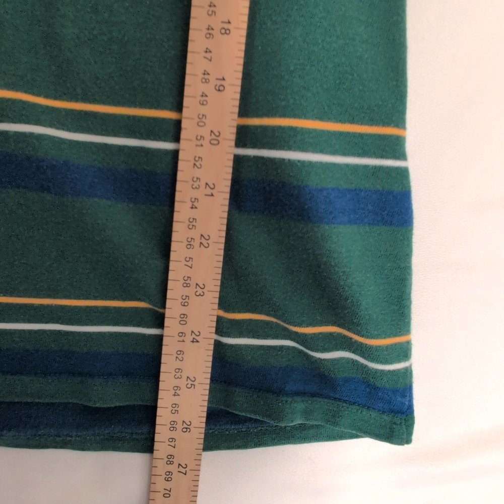 Levi's Green Striped Pocket‎ Tee - Men's Size S - Picture 6 of 8